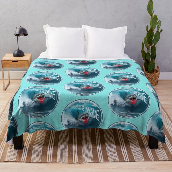 Item preview, Blue Wave Shark  designed and sold by cringe0015.