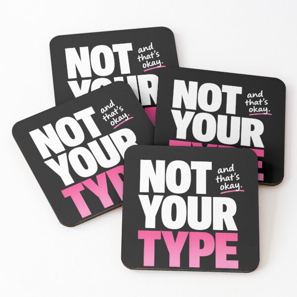 Item preview, Not Your Type Funny Shirt Relatable Quote Tee designed and sold by StoryInCode.