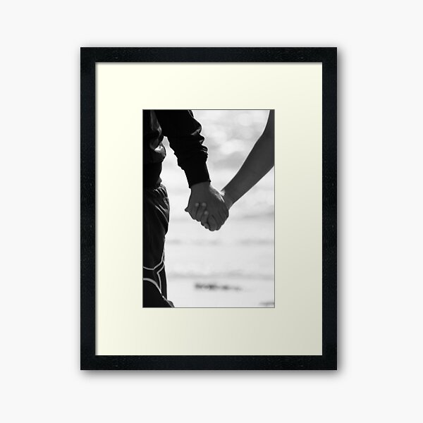 On The Beach Framed Art Print