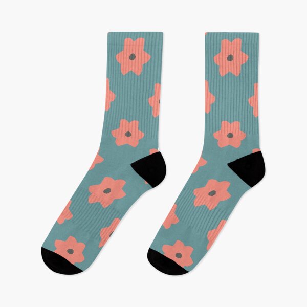 Item preview, Modern Minimal Flower Pattern 01 Nordic Color 04 designed and sold by Stefanie Boike.