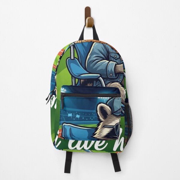 Item preview, Stadium Raccoon Fan I Live Here Now Design designed and sold by teedesign2015.