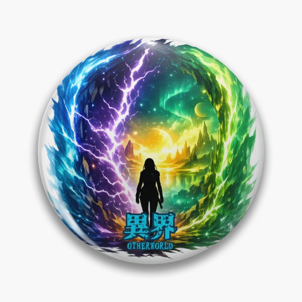Item preview, IKAI 異界 Arte kanji japonés de otro mundo Isekai Gateway designed and sold by LainCellJapan.