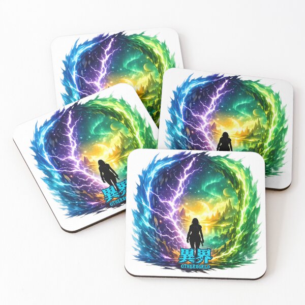Item preview, IKAI 異界 Japanese Another World Isekai Gateway Kanji Art designed and sold by LainCellJapan.