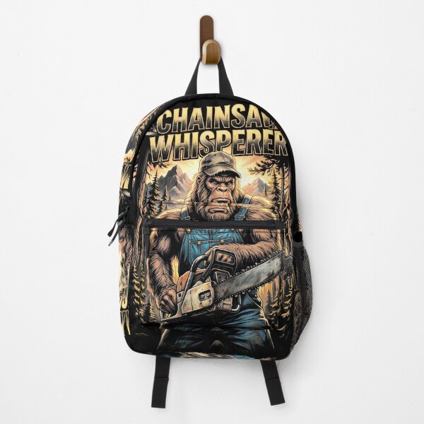 Item preview, Bigfoot Chainsaw Whisperer Lumberjack Funny Sasquatch Logger designed and sold by GrandeDuc.