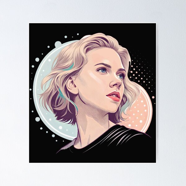 Item preview, Art - Scarlett Johansson designed and sold by katoupedroza.