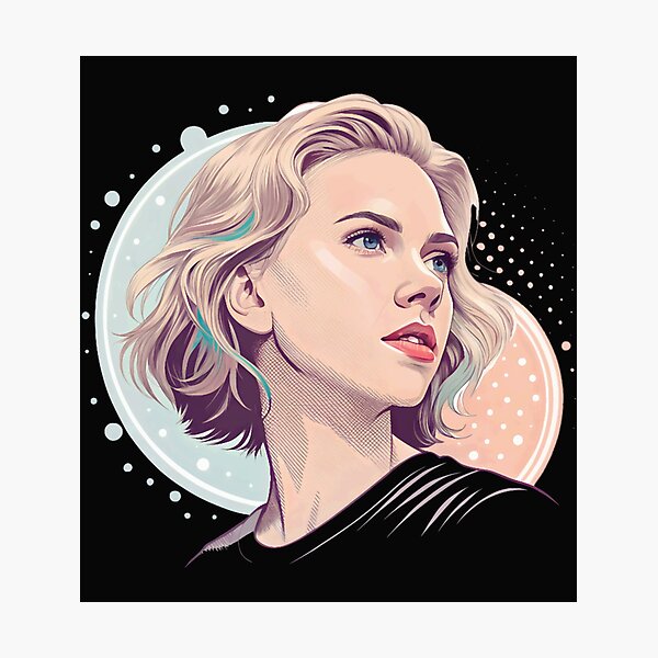 Item preview, Art - Scarlett Johansson designed and sold by katoupedroza.