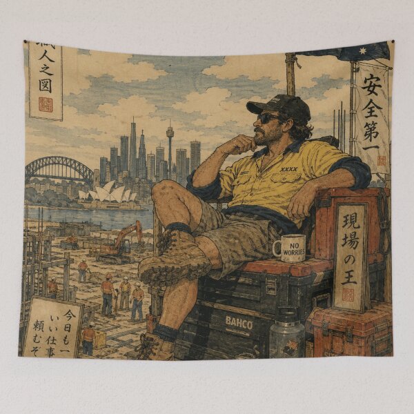 Item preview, Aussie Tradie Zen designed and sold by Bray4321.