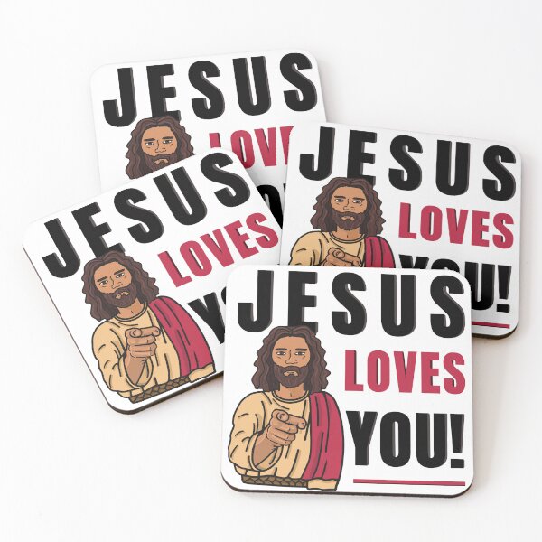 Item preview, Jesus Loves You designed and sold by TheUnraveled.