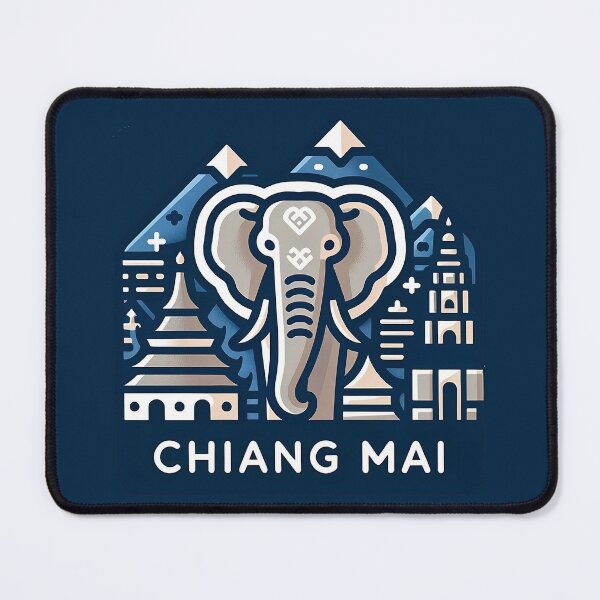 Item preview, Chiang Mai Elephant Thailand designed and sold by LoveLabDesign.