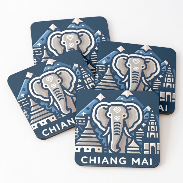 Item preview, Chiang Mai Elephant Thailand  designed and sold by LoveLabDesign.