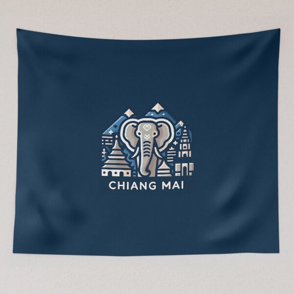 Item preview, Chiang Mai Elephant Thailand  designed and sold by LoveLabDesign.