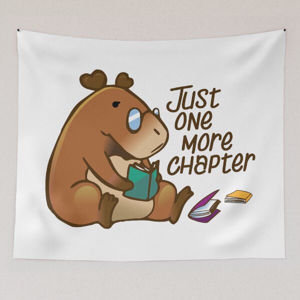 Item preview, Cabybara just one more chapter designed and sold by Konopikyu.
