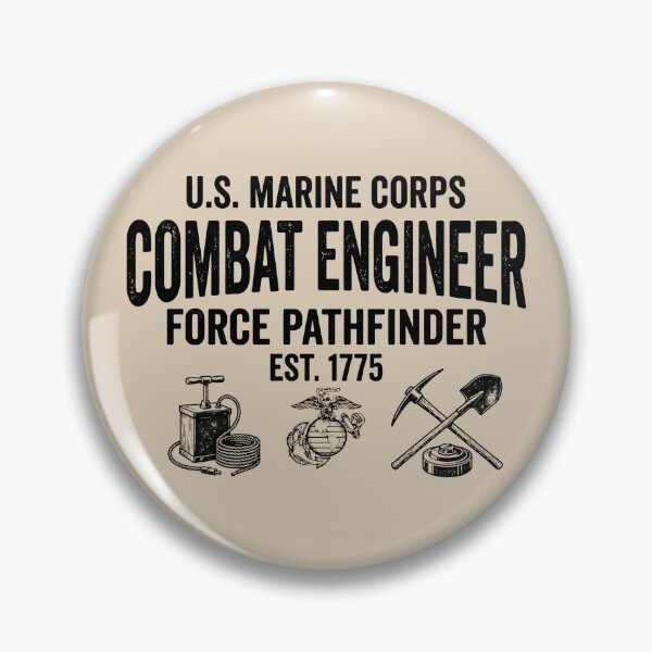 Item preview, Combat Engineer Pathfinder Military Veteran Tools designed and sold by SplashTastic.