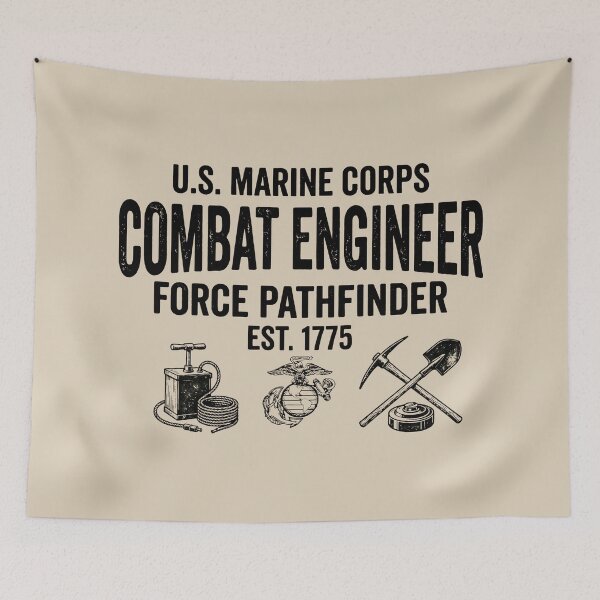 Item preview, Combat Engineer Pathfinder Military Veteran Tools designed and sold by SplashTastic.