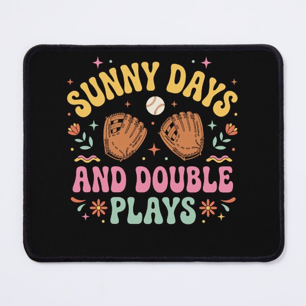 Item preview, Sunny Days Double Plays Retro Baseball Kids designed and sold by KroghDs.
