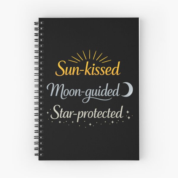 Item preview, Sun Kissed Moon Guided Star Protected Celestial Quote  designed and sold by SidTastic .