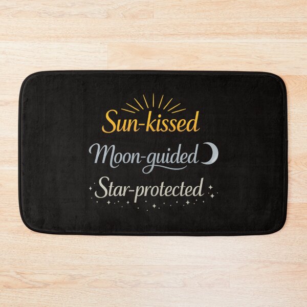 Item preview, Sun Kissed Moon Guided Star Protected Celestial Quote  designed and sold by SidTastic .