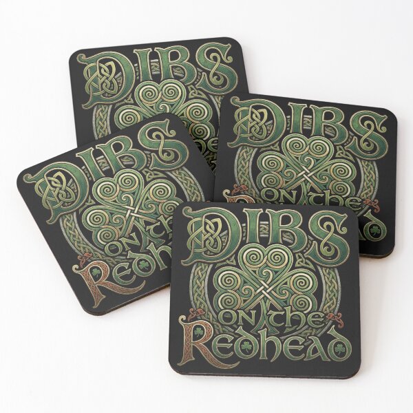 Item preview, Celtic Knot Dibs On The Redhead Shamrock Design designed and sold by teedesign2015.