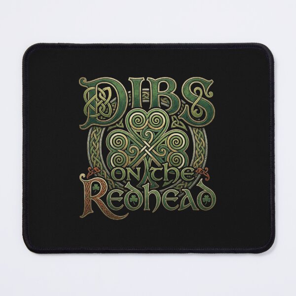 Item preview, Celtic Knot Dibs On The Redhead Shamrock Design designed and sold by teedesign2015.