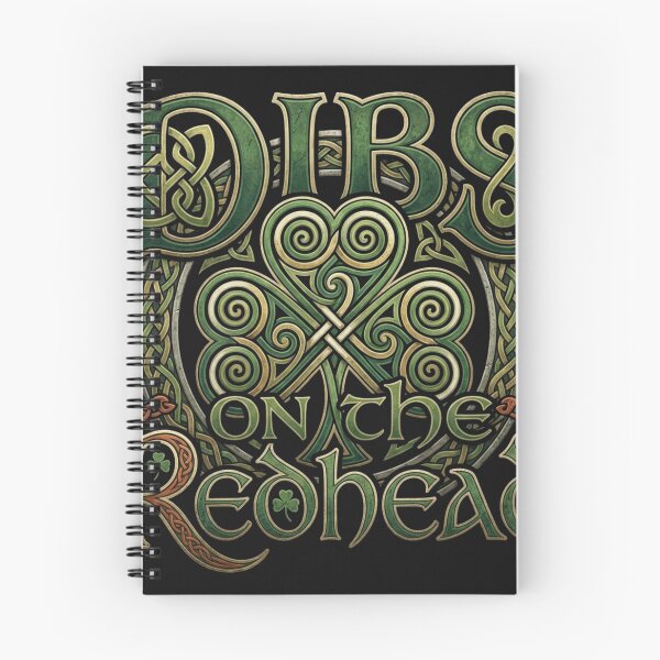 Item preview, Celtic Knot Dibs On The Redhead Shamrock Design designed and sold by teedesign2015.