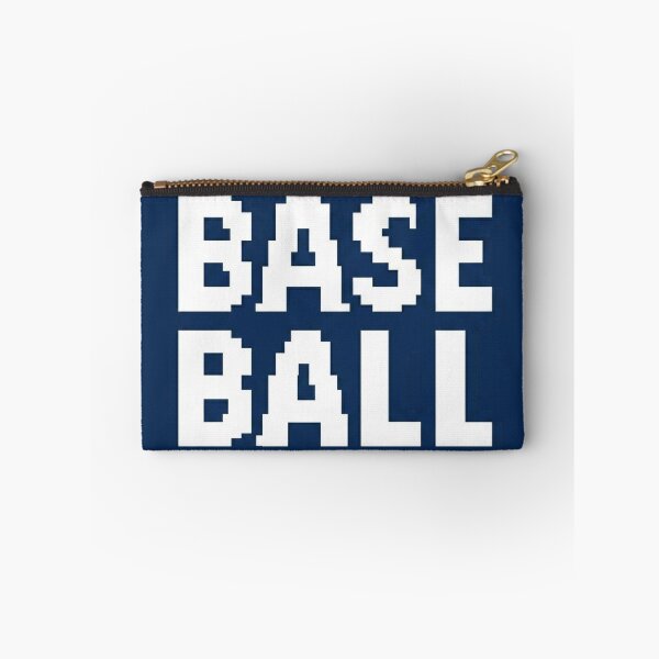 Item preview, Retro Pixel Baseball Navy and White NY Style designed and sold by RDproject.