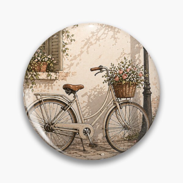 Artikelvorschau, Fahrrad im Vintage-Stil entworfen und verkauft von Blushbomb.