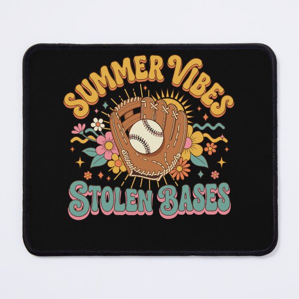 Item preview, Retro Summer Baseball Kids Stolen Bases designed and sold by KroghDs.