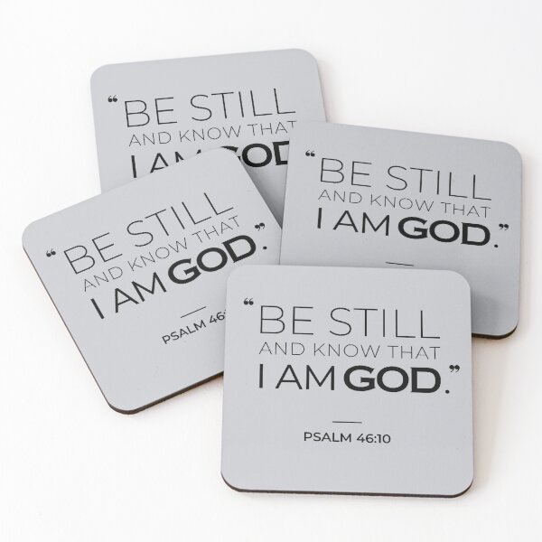 Item preview, Be Still and Know That I Am God designed and sold by TonsPOD.