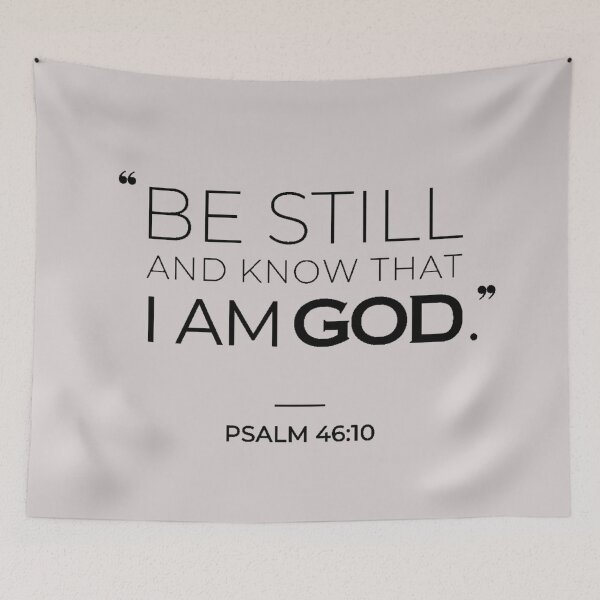 Item preview, Be Still and Know That I Am God designed and sold by TonsPOD.