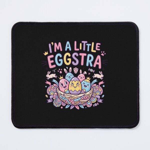 Item preview, I'm A Little Eggstra Easter Eggs and Bunnies designed and sold by teedesign2015.
