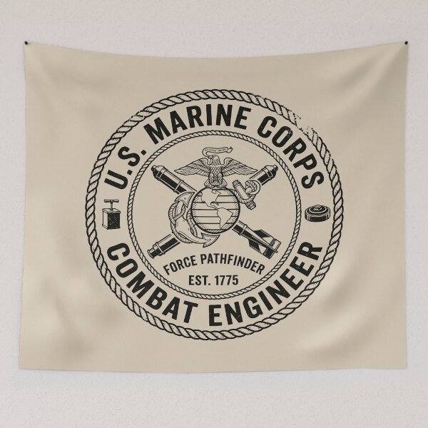 Item preview, Combat Engineer Pathfinder Military Crest Emblem designed and sold by SplashTastic.