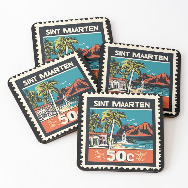 Item preview, Sint Maarten Vintage Postage Stamp - Philipsburg designed and sold by tiigerdad.
