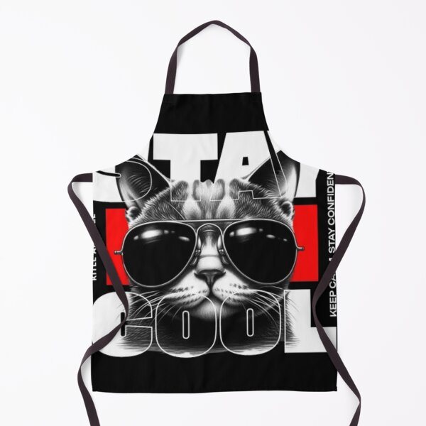 Item preview, Stay Cool Cat – Edgy Aviator Sunglasses Feline Art designed and sold by GenZFashion000.