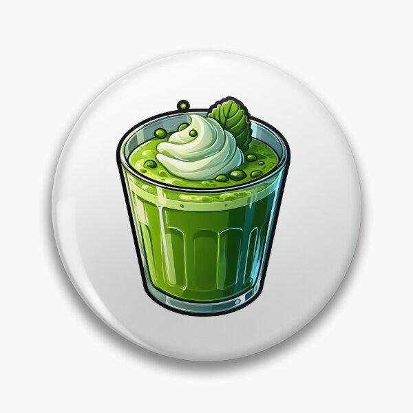 Item preview, Matcha Latte – Minimal Green Tea Drink Illustration with Calm Aesthetic designed and sold by BobaBunny76.