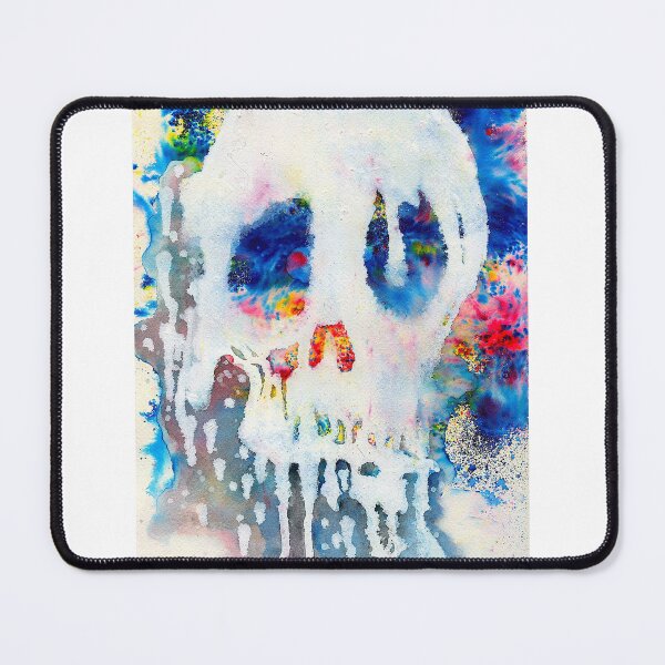 Item preview, Rainbow Splashy Skull designed and sold by jennifermmayes.