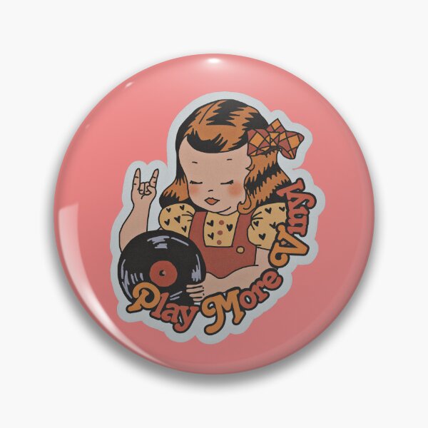 Item preview, Play More Vinyl designed and sold by em.art.mart.