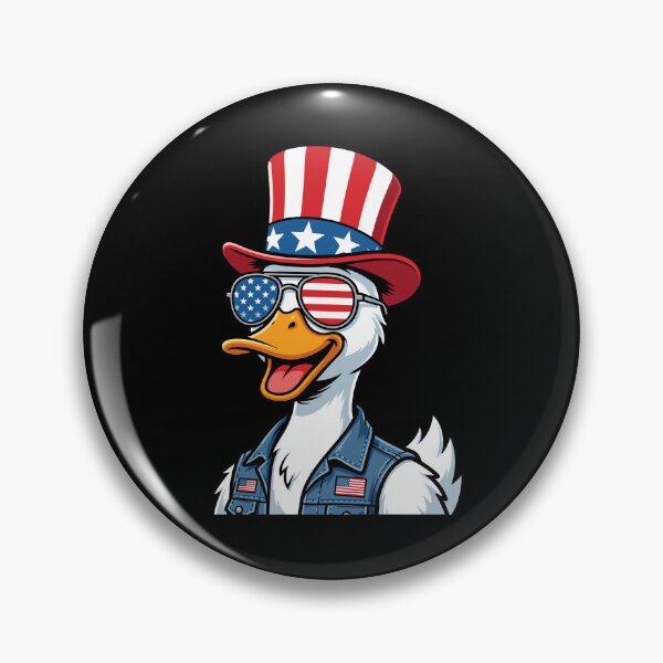 Item preview, Patriotic 4th Of July Duck Uncle Sam Funny designed and sold by KroghDs.