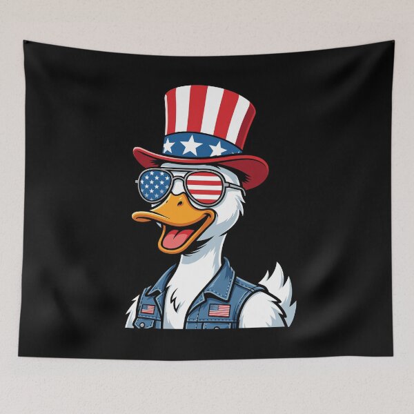 Item preview, Patriotic 4th Of July Duck Uncle Sam Funny designed and sold by KroghDs.