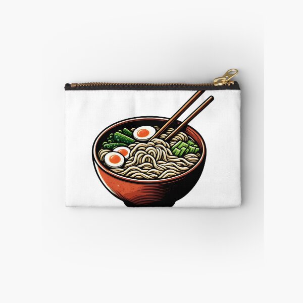Item preview, Tazón de ramen humeante: ilustración de una acogedora sopa de fideos japonesa. designed and sold by BobaBunny76.