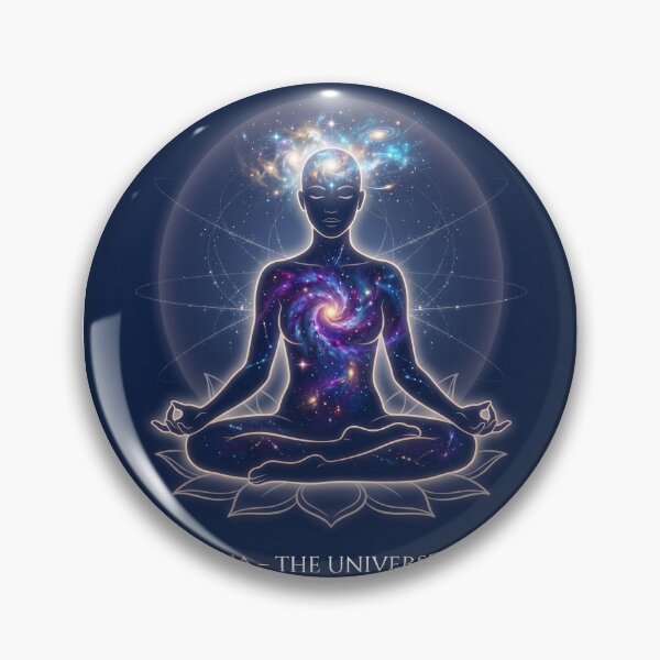 Item preview, Vipassana The Universe Within – Cosmic Mindfulness & Inner Peace Design designed and sold by ArtsyExplorer.