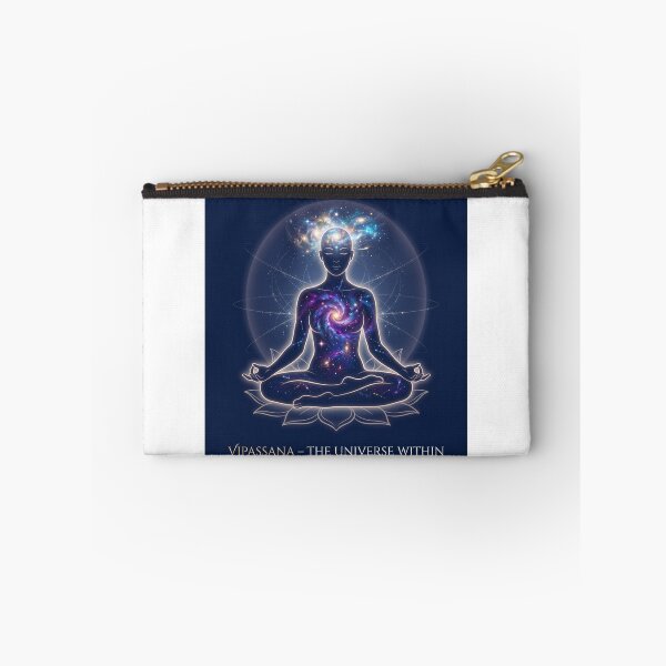 Item preview, Vipassana The Universe Within – Cosmic Mindfulness & Inner Peace Design designed and sold by ArtsyExplorer.