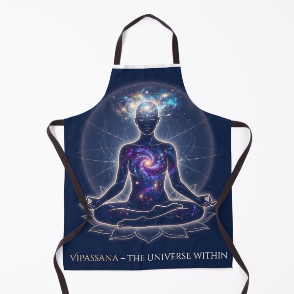 Item preview, Vipassana The Universe Within – Cosmic Mindfulness & Inner Peace Design designed and sold by ArtsyExplorer.