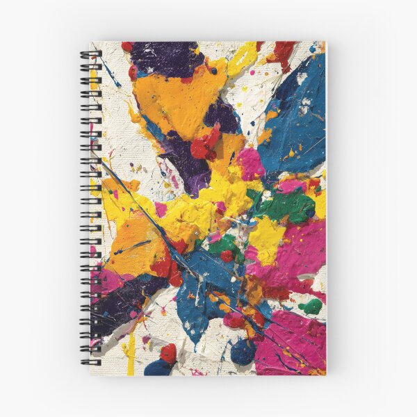 Item preview, Vibrant Colorful Abstract Paint Splatter Texture designed and sold by colorful-white.