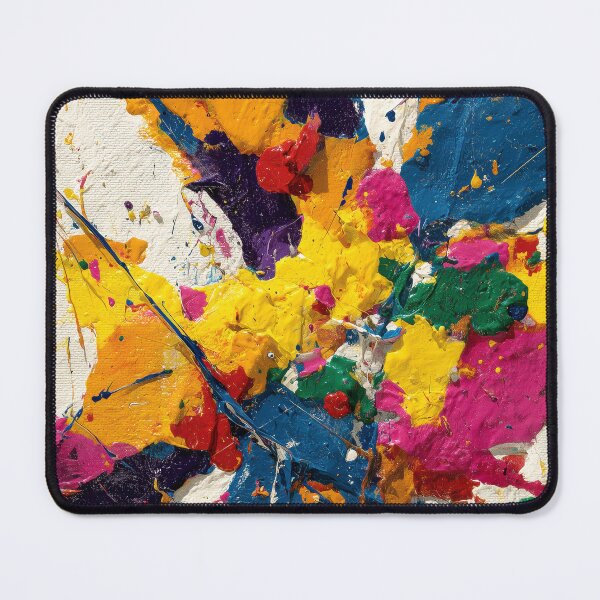 Item preview, Vibrant Colorful Abstract Paint Splatter Texture designed and sold by colorful-white.