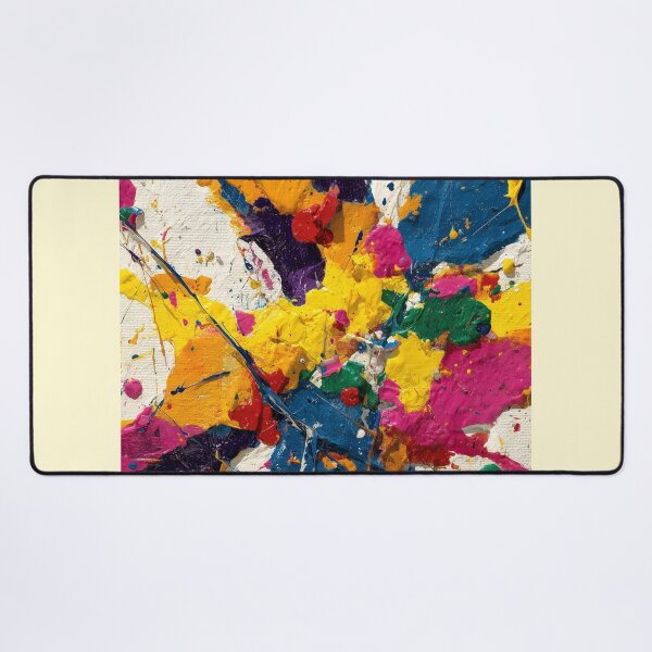 Item preview, Vibrant Colorful Abstract Paint Splatter Texture designed and sold by colorful-white.