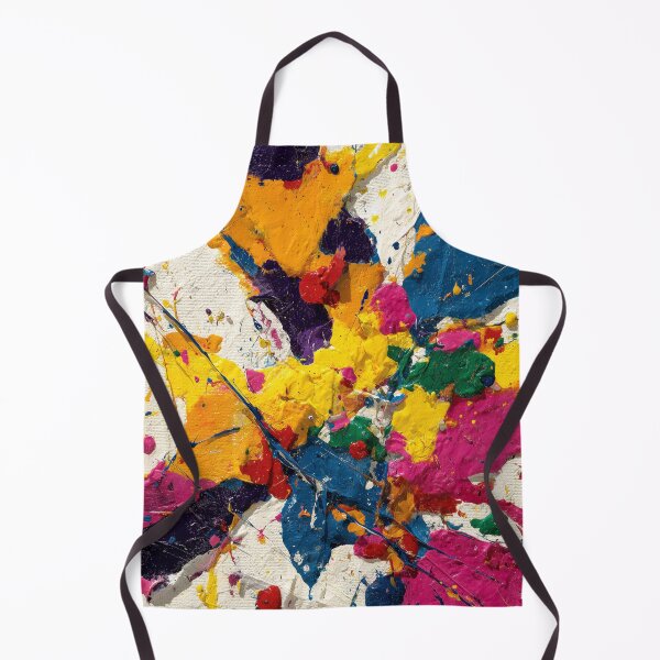 Item preview, Vibrant Colorful Abstract Paint Splatter Texture designed and sold by colorful-white.