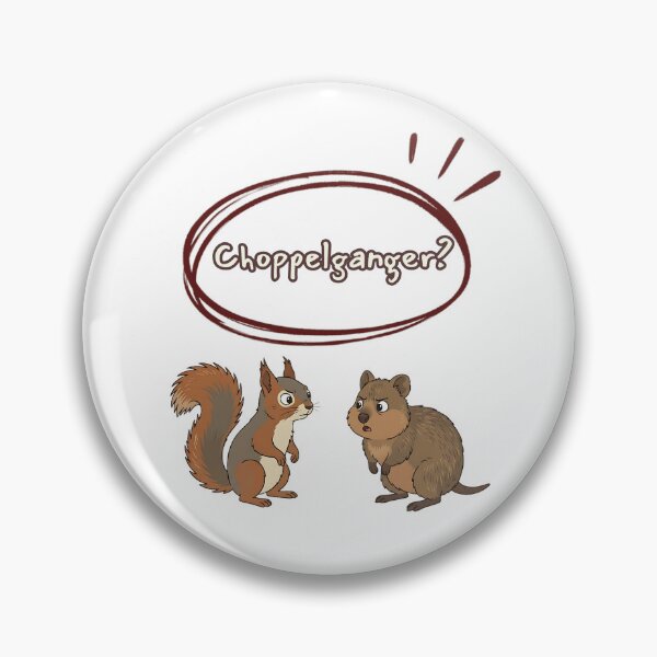 Item preview, Choppelganger - Chopped + Doppelganger  Squirrel and Quokka designed and sold by Drishya-Designs.