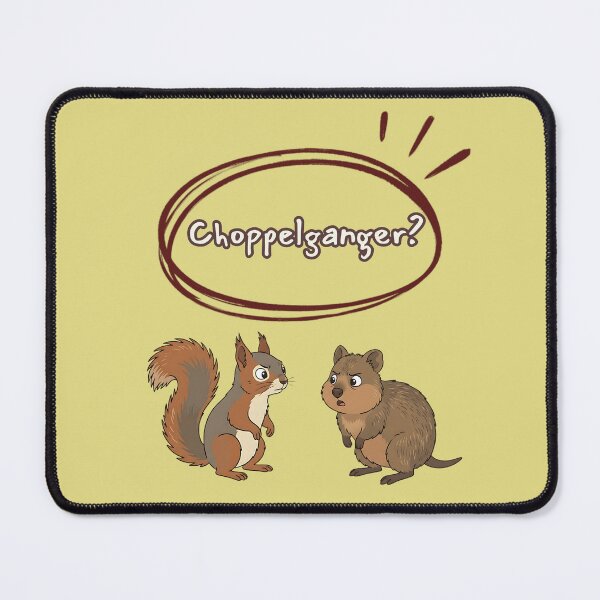 Item preview, Choppelganger - Chopped + Doppelganger  Squirrel and Quokka designed and sold by Drishya-Designs.
