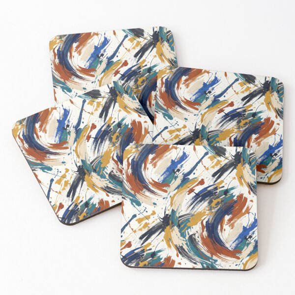Item preview, Abstract Paint Splatter Artistic Pattern designed and sold by SplashTastic.