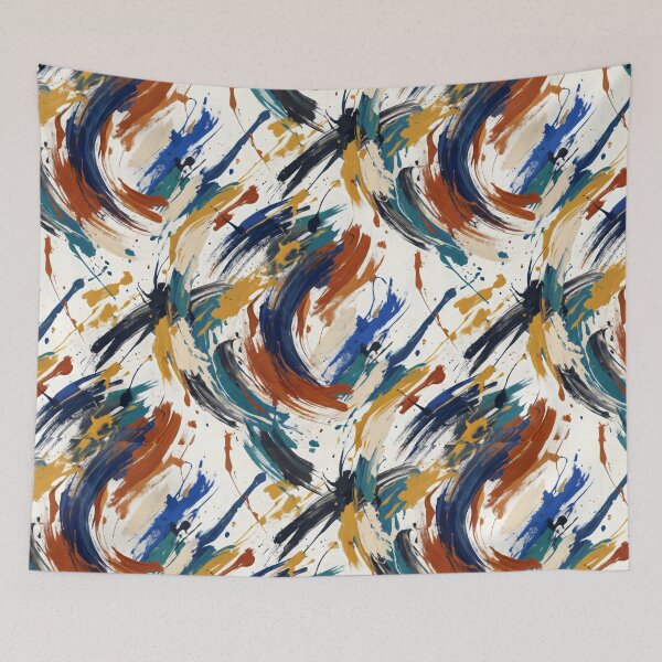 Item preview, Abstract Paint Splatter Artistic Pattern designed and sold by SplashTastic.